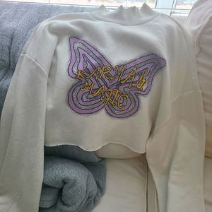 H&M Cropped Sweatshirt (Size S)